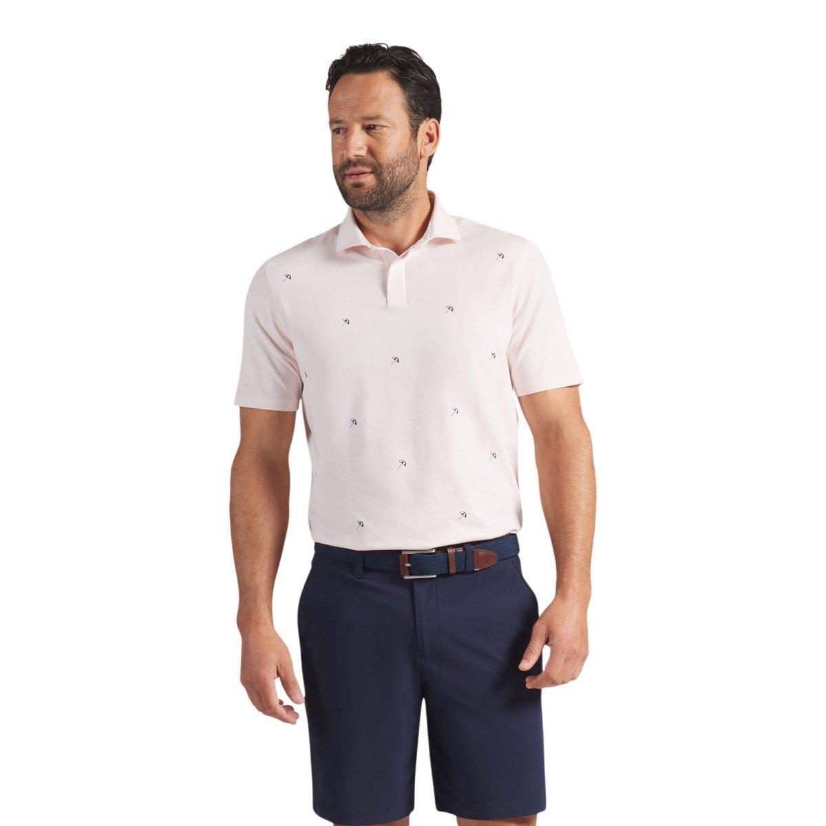 PUMA Men's X Arnold Palmer Modalon Umbrella Golf Polo Shirt