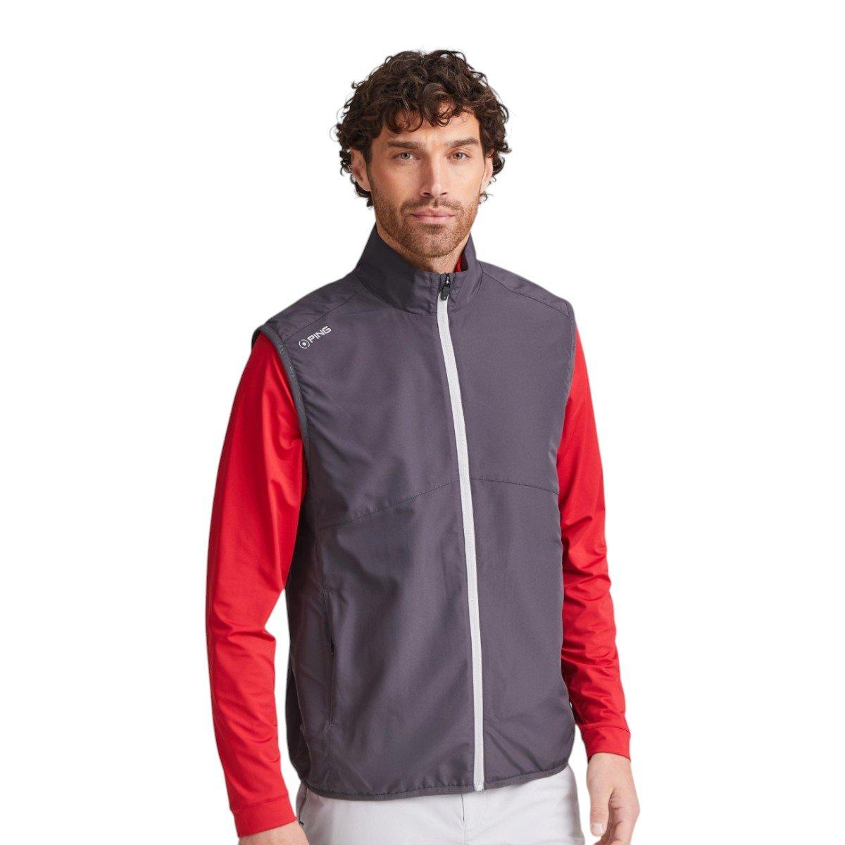 PING Men's Burford Full-Zip Golf Gilet 