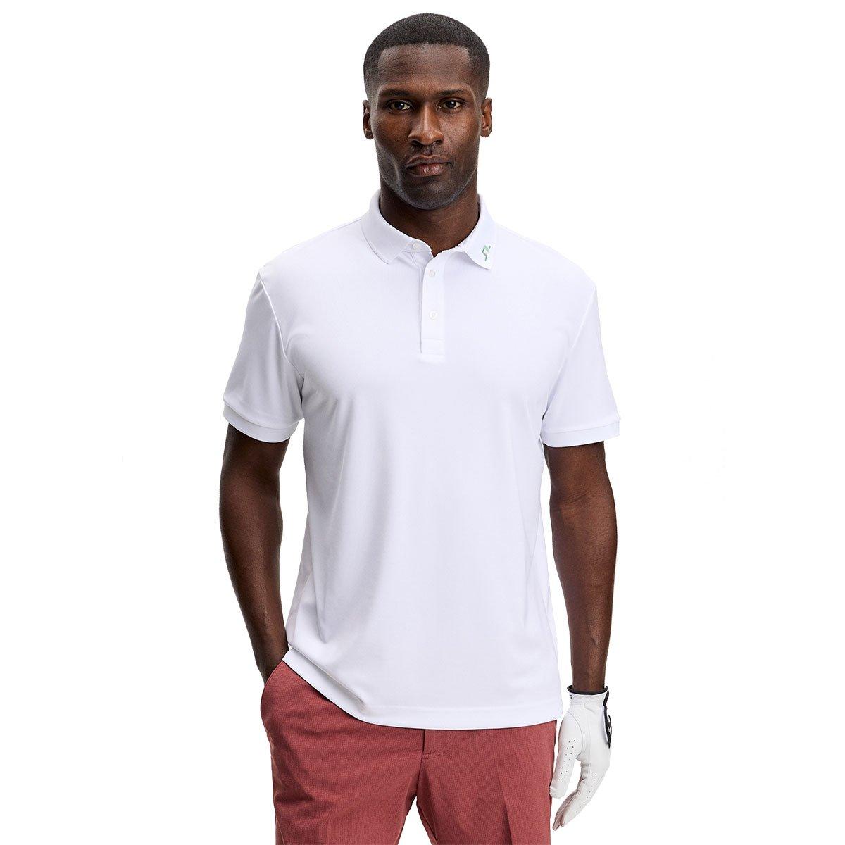 J.Lindeberg J.Lindeberg KV Rear Logo Print Polo Shirt