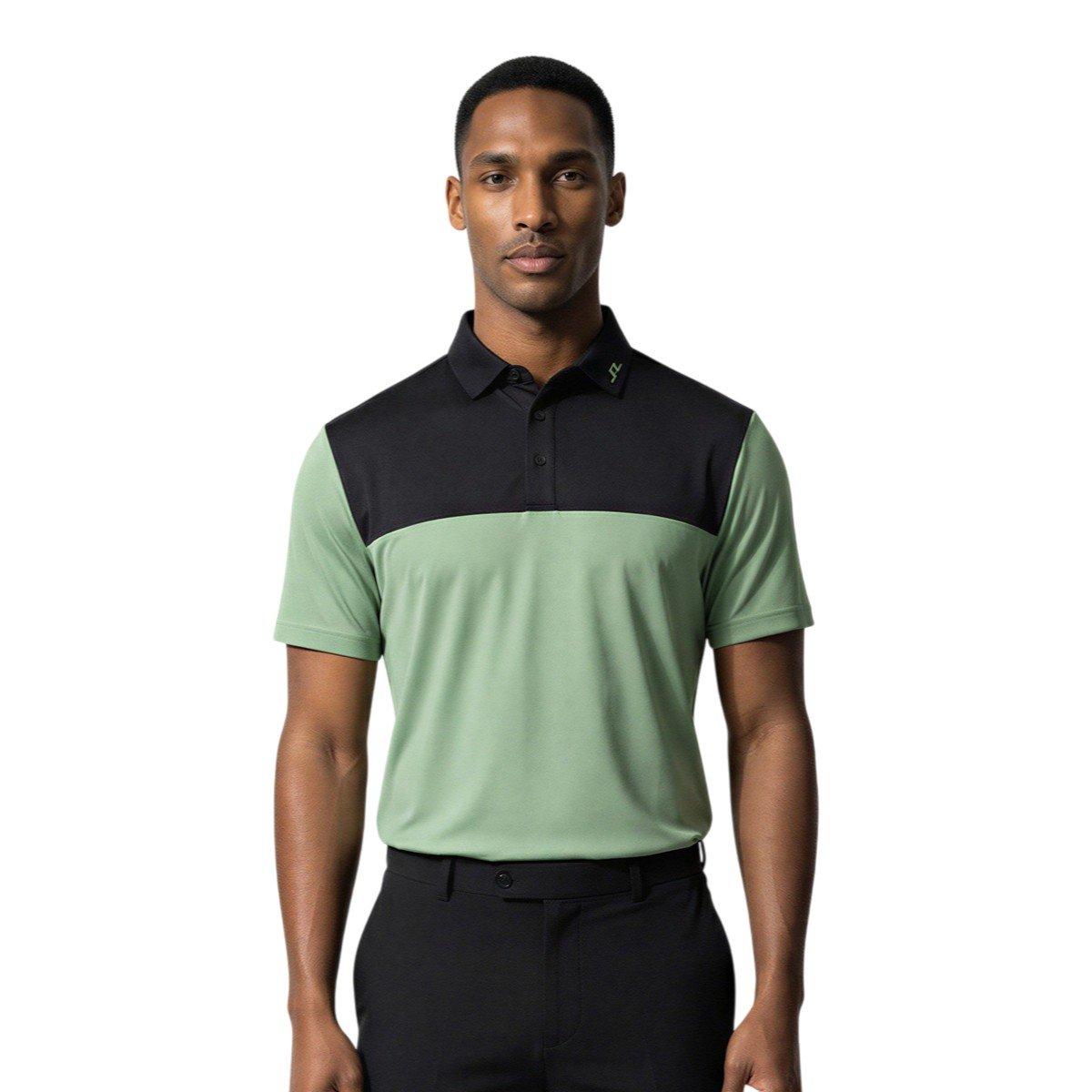 J Lindeberg Jeff Rear Logo Polo Shirt