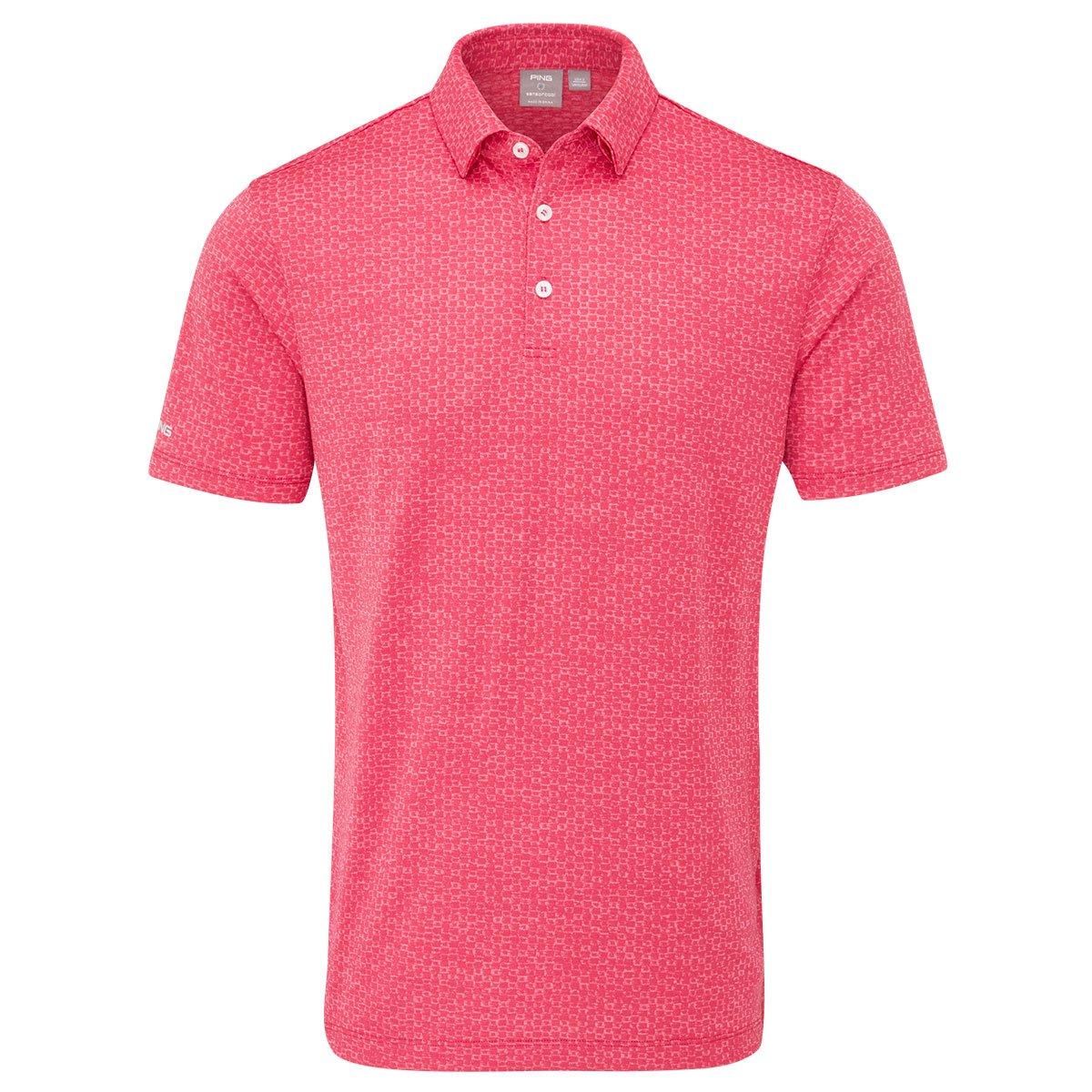 Ping Rafe Jacquard Polo Shirt