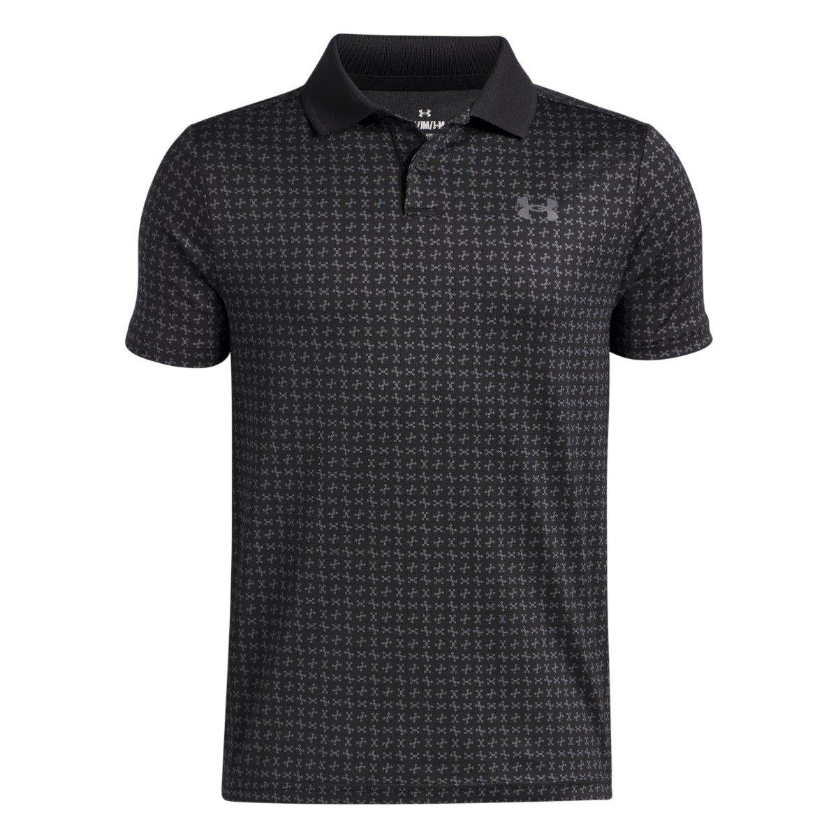 Under Armour Junior Matchplay Printed Golf Polo Shirt