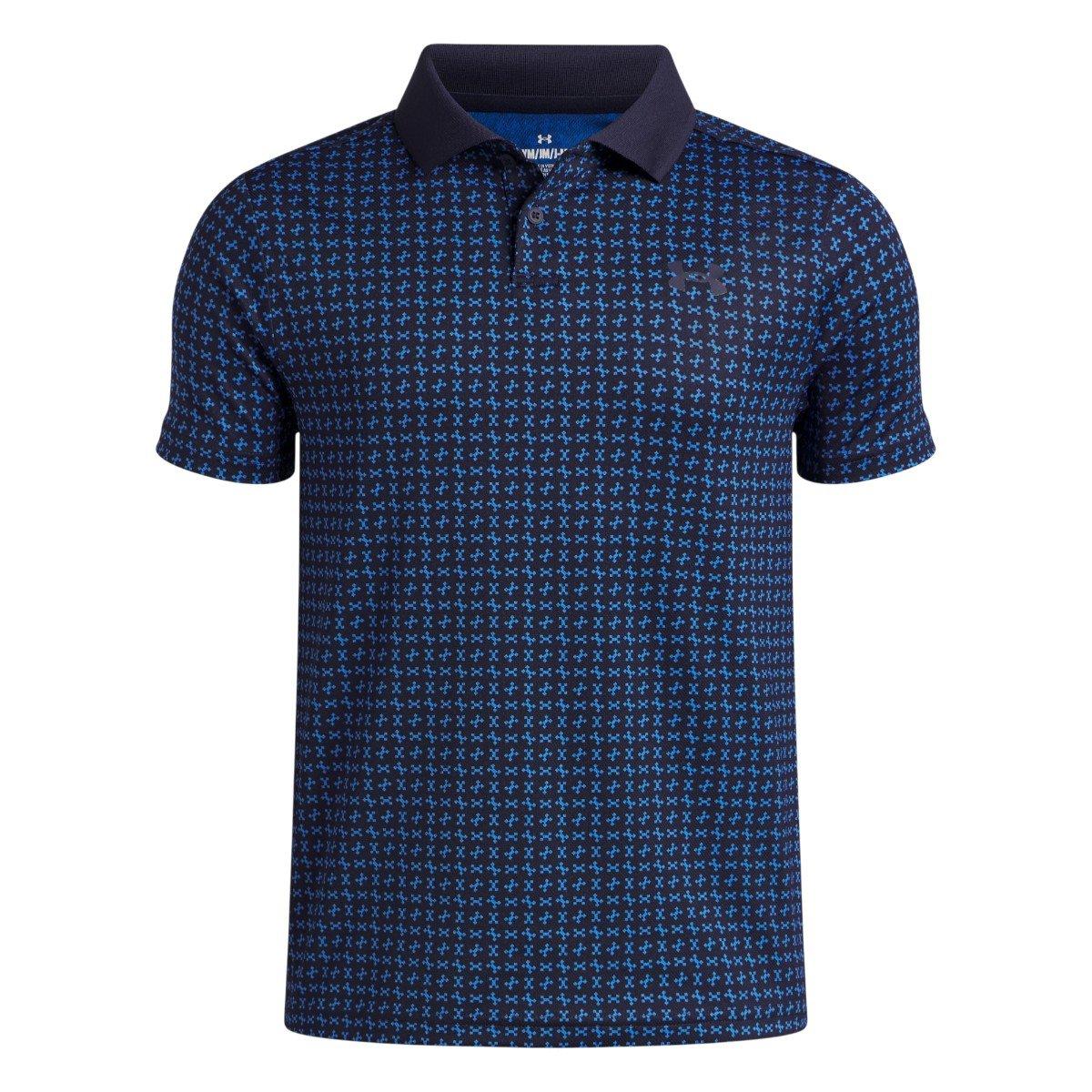 Under Armour Junior Matchplay Printed Golf Polo Shirt