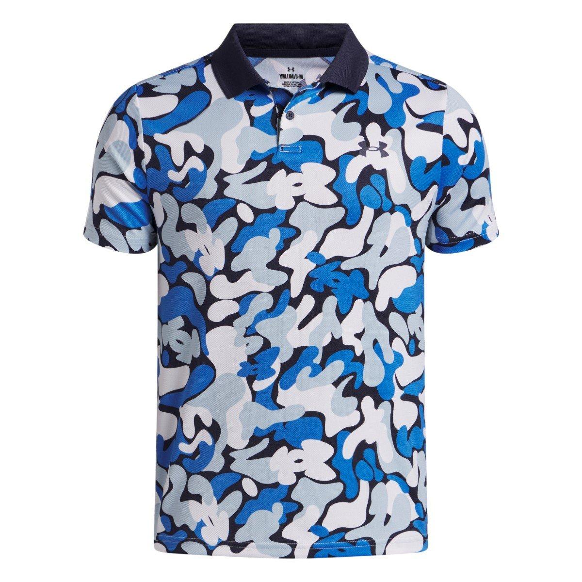 Under Armour Under Armour Junior Matchplay Printed Golf Polo Shirt
