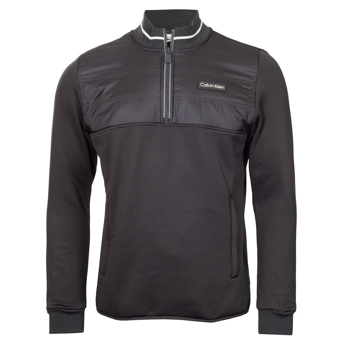 Calvin Klein Men's Hybrid Half Zip Golf Mid Layer