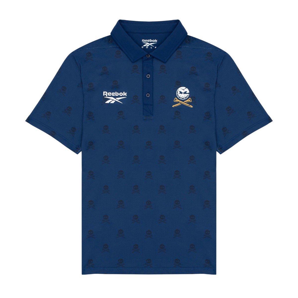 Reebok 'S Crushers Print Golf Polo Shirt