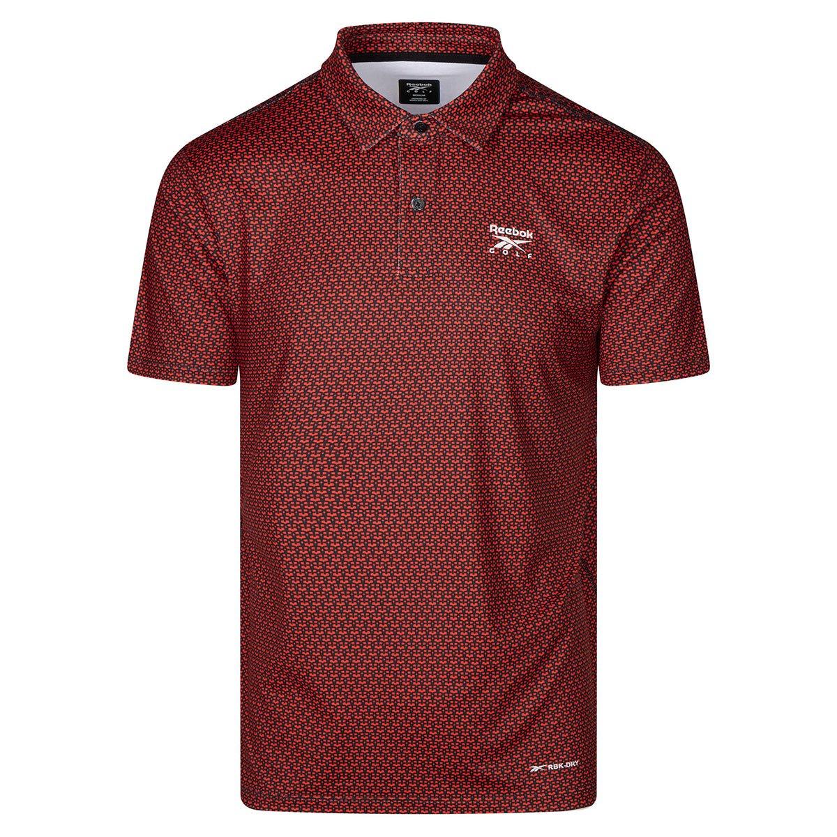 Reebok Reebok Initial Printed Polo Shirt