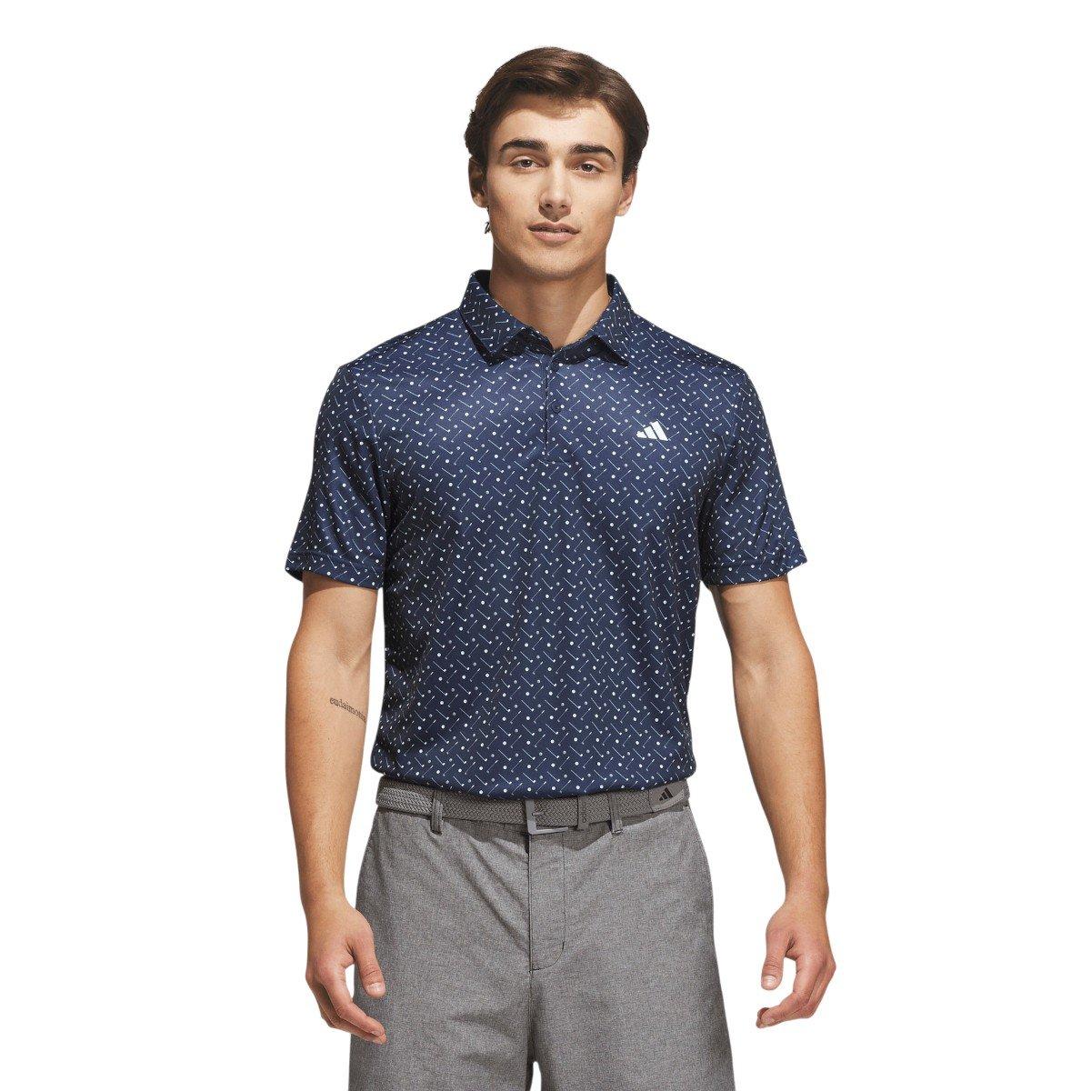 Adidas Adidas Performance Print Polo Shirt