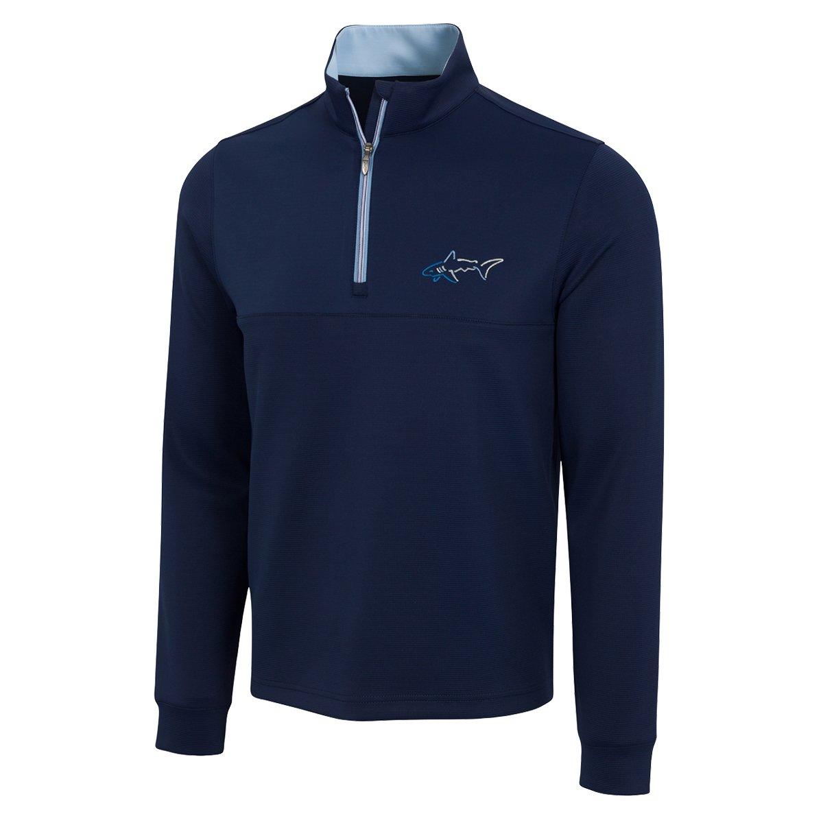 Greg Norman Men's Captains Quarter Zip Golf Mid Layer