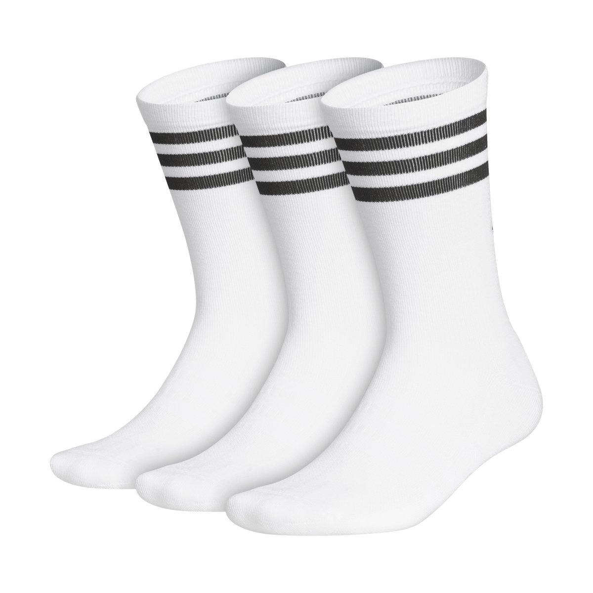 adidas Men's Crew 3 Pair Pack Golf Socks