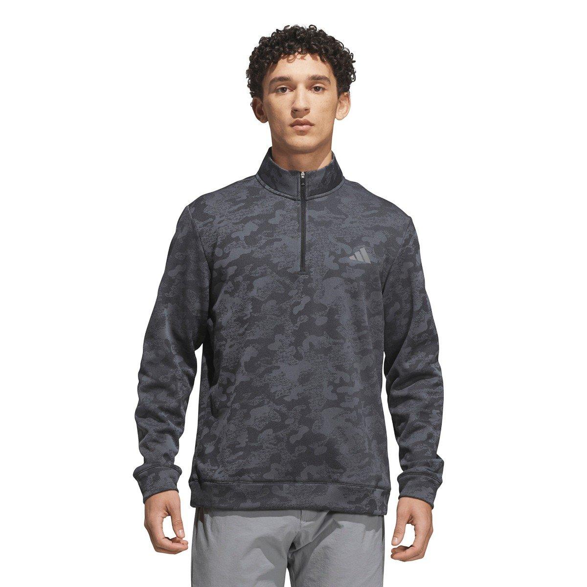 Adidas Adidas Ultimate365 Camo DWR Quarter ZIP Midlayer
