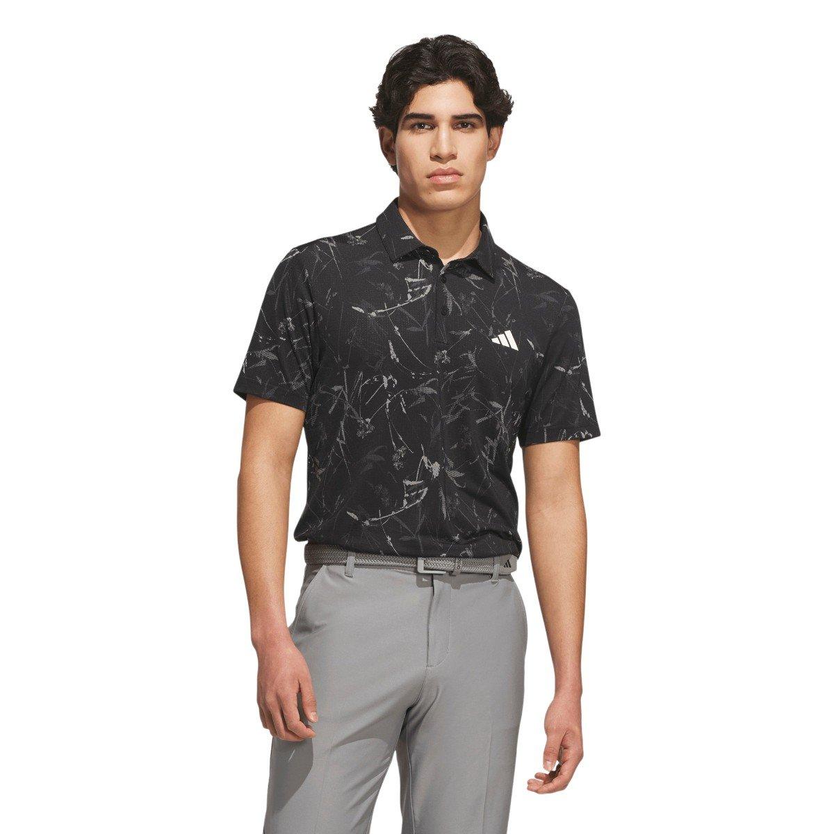 Adidas Adidas Polo 365 Mesh Stripe Polo Shirt