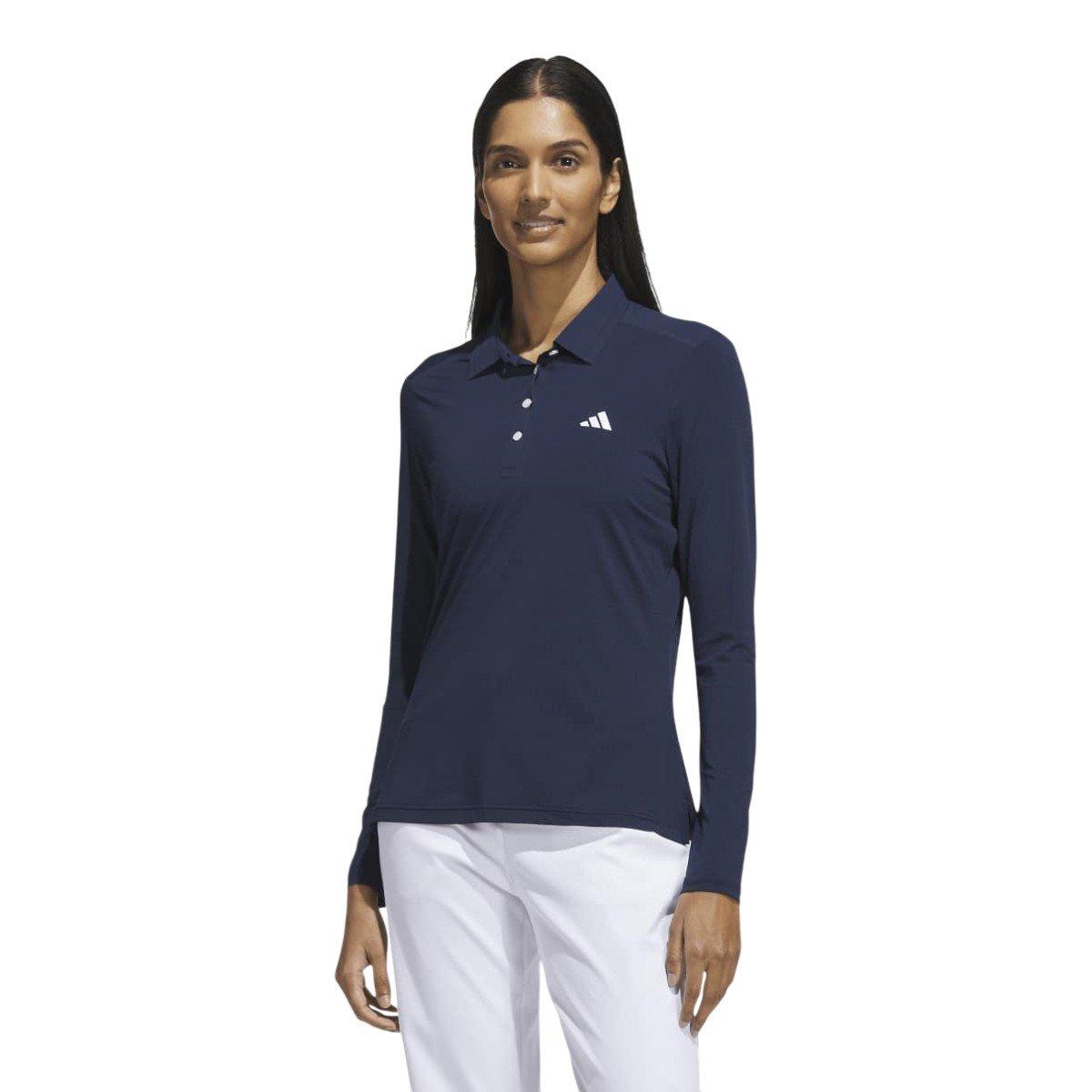 adidas Ladies Ulimate365 Tour ClimaCool Long Sleeve Golf Polo Shirt