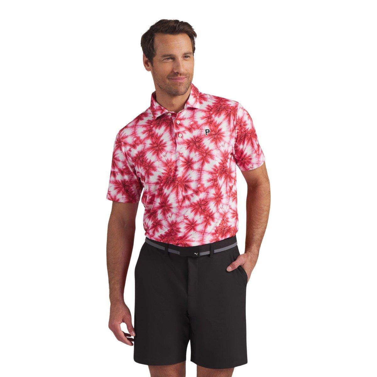 Puma Puma X Palm Tree Crew Palm Polo Shirt