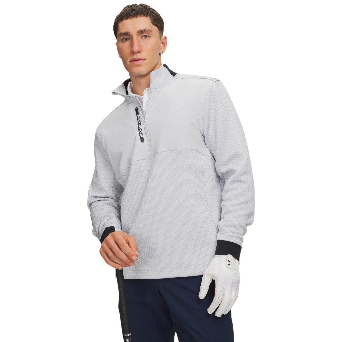 Under Armour Men's Drive Pro Hybrid Half Zip Golf Mid Layer 