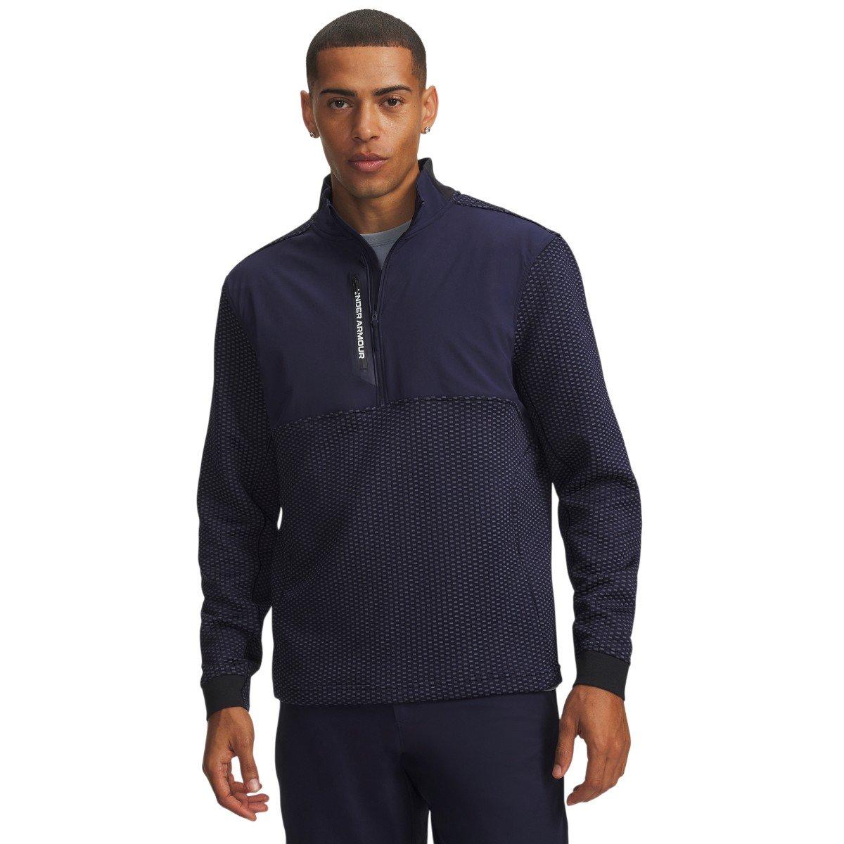 Under Armour Men's Drive Pro Hybrid Half Zip Golf Mid Layer 