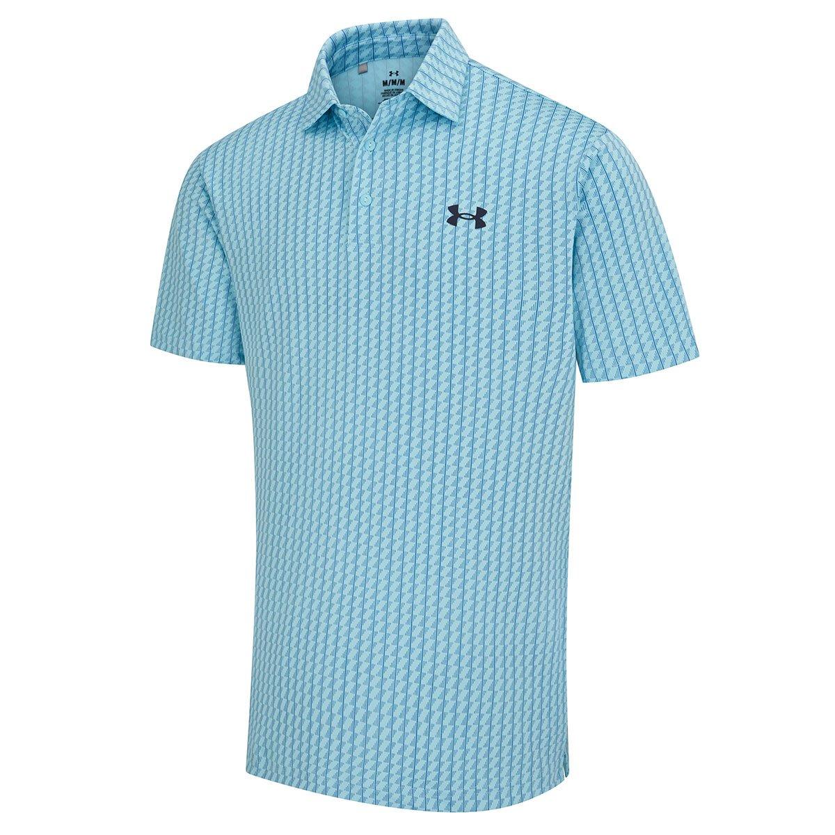 Under Armour Men's Playoff 3.0 Deuce Print Golf Polo Shirt