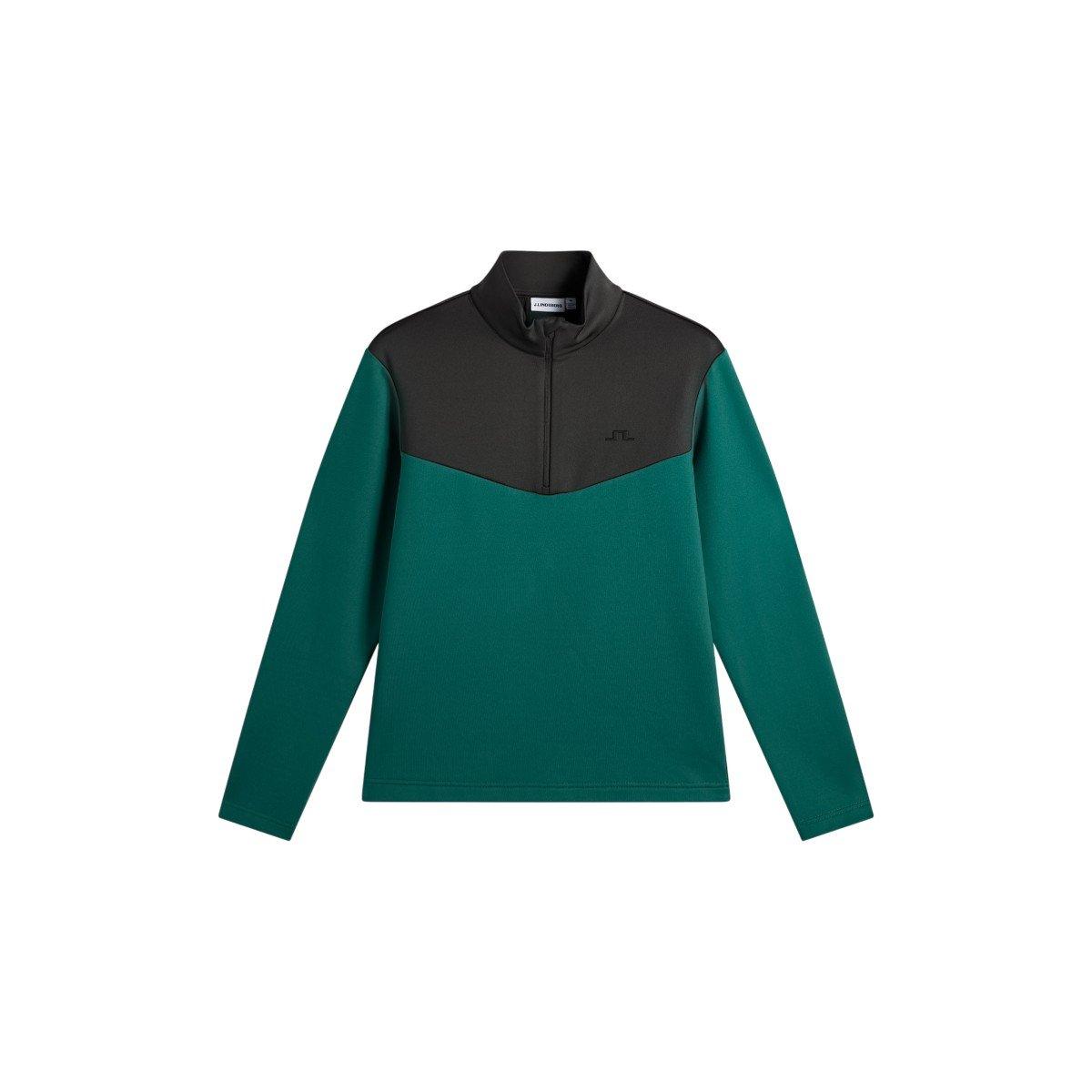 J.Lindeberg Men's Maclean Quarter Zip Golf Mid Layer