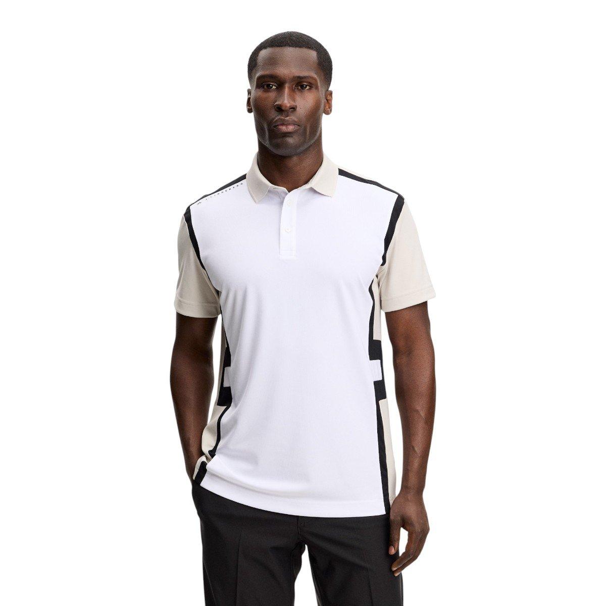 J.Lindeberg Men's Finn Cut & Sew Golf Polo Shirt
