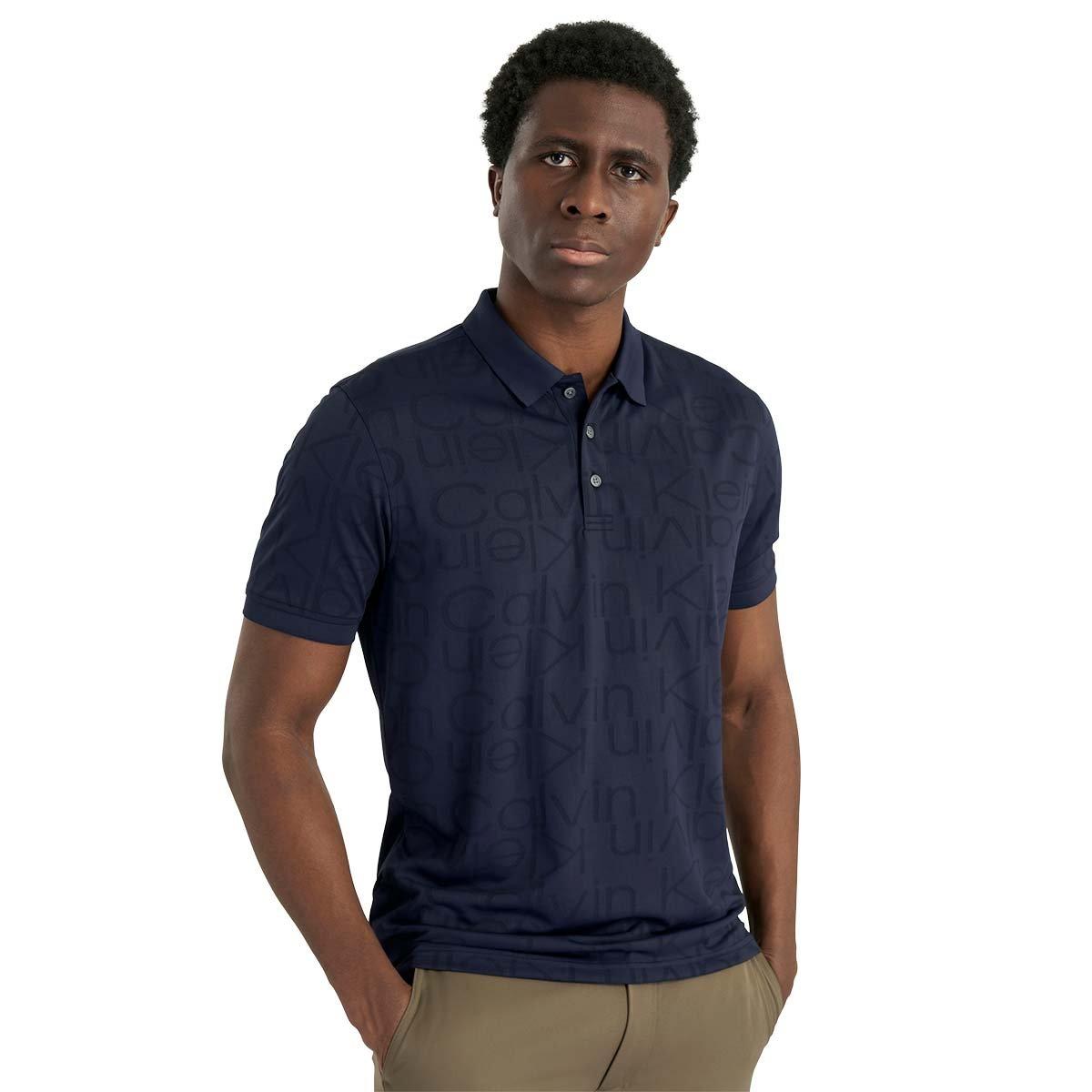 Calvin Klein Men's Avondale Logo Golf Polo Shirt
