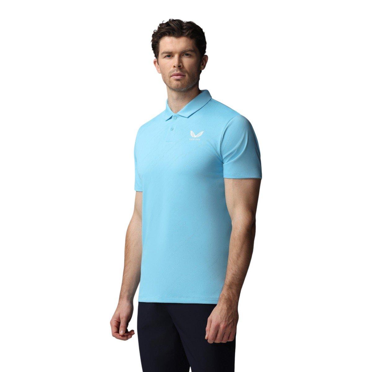 Castore LVG Engineered Knit Polo Shirt