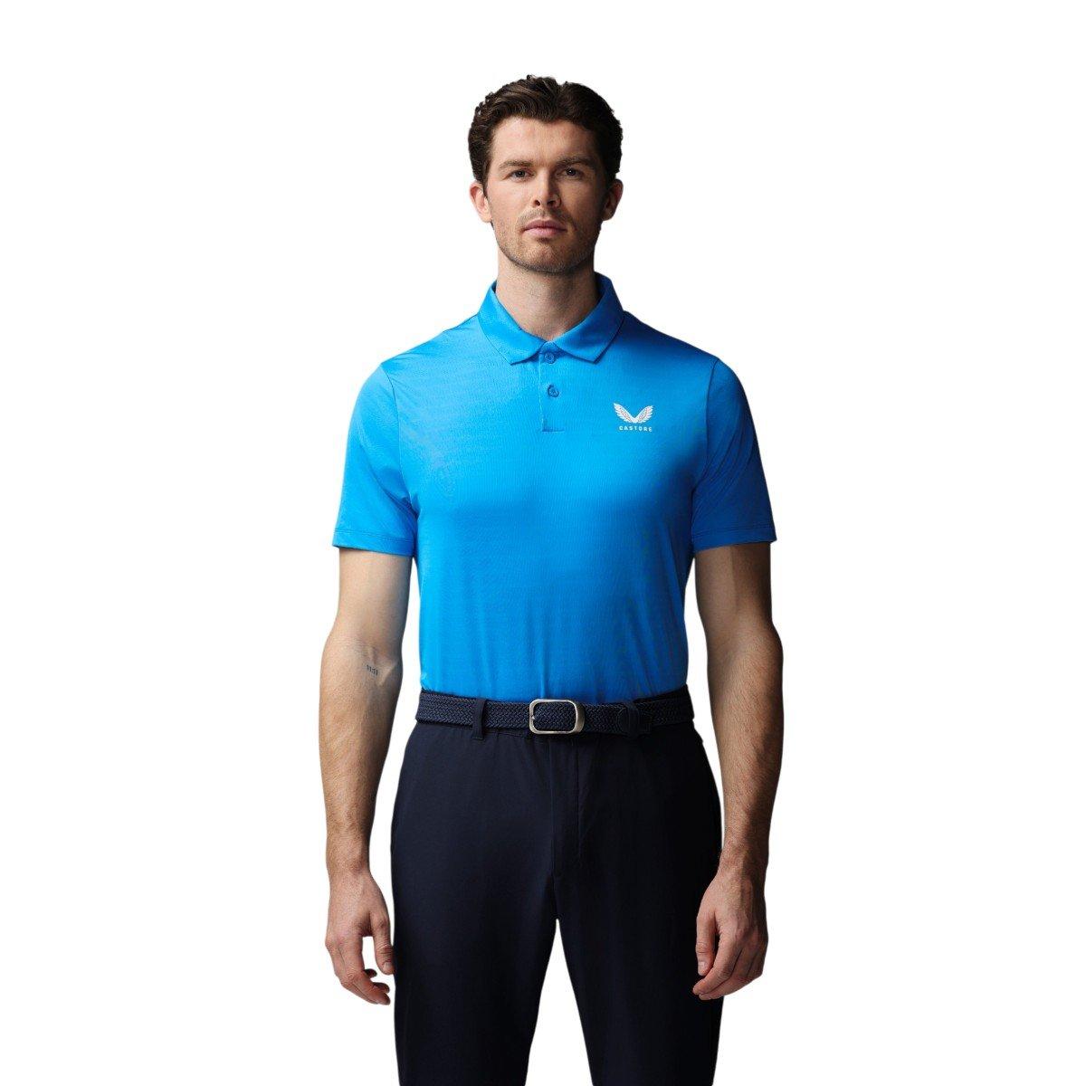 Castore Castore Striped Polo Shirt