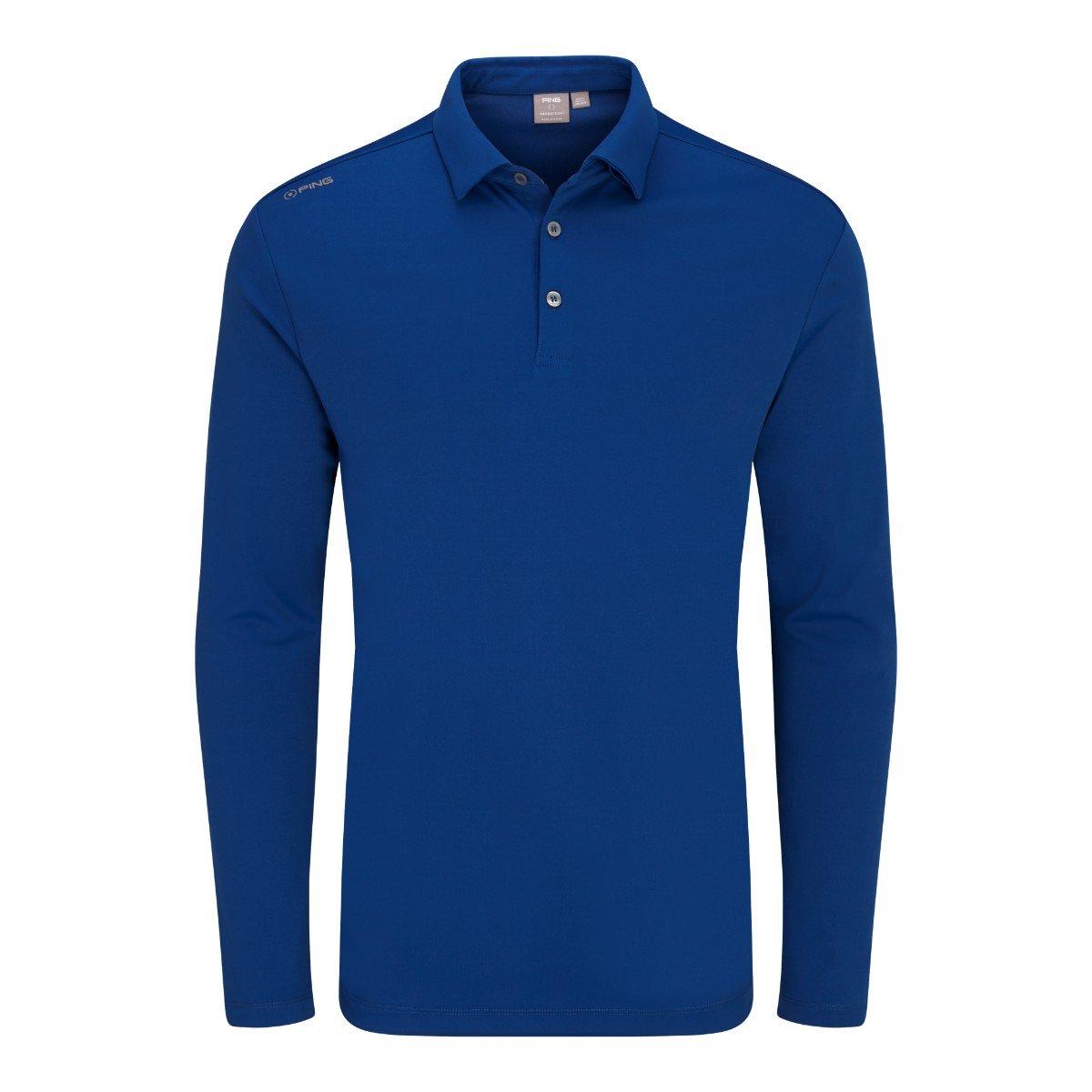 Ping 'S Lockwood Long Sleeve Golf Polo Shirt