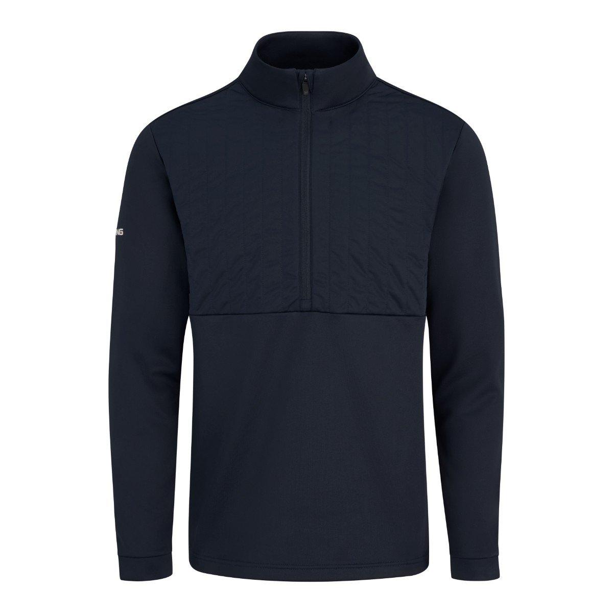 PING Men's Ezra Fleece Half Zip Golf Mid Layer