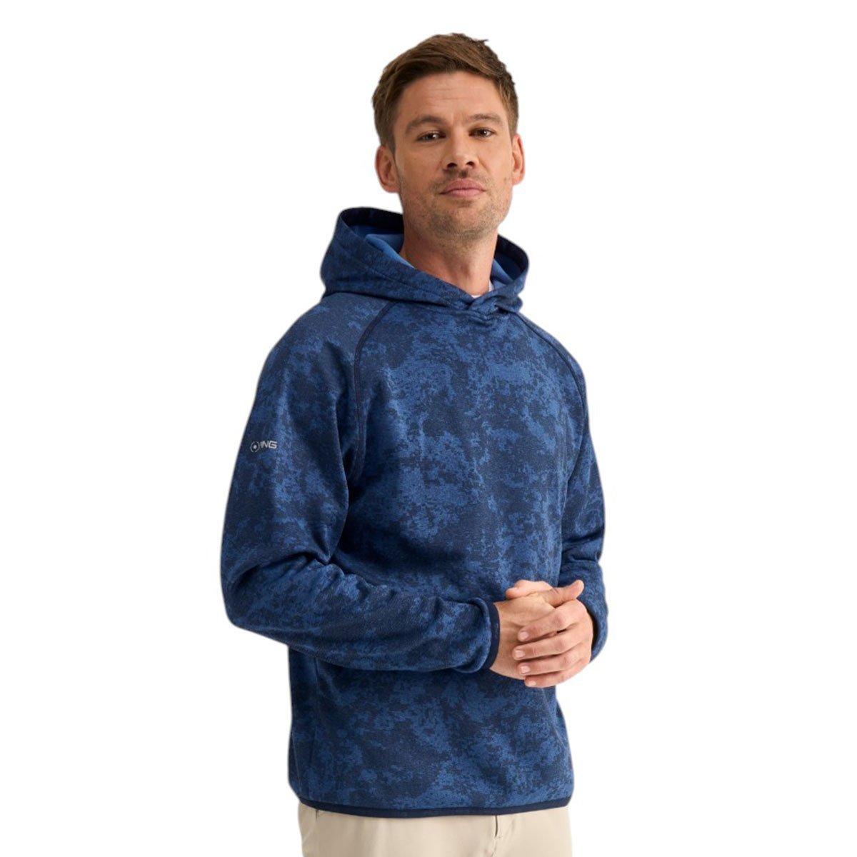 PING Men's Saul Fleece Golf Hoodie Key Features -