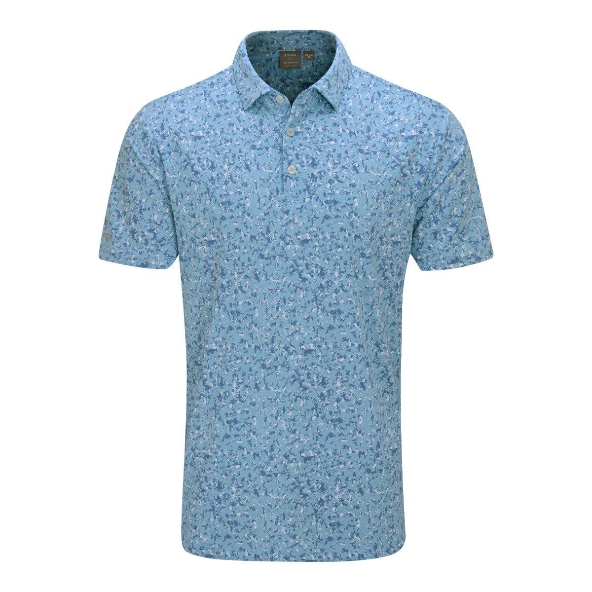 Ping Ping Gilmore Paint Print Polo Shirt