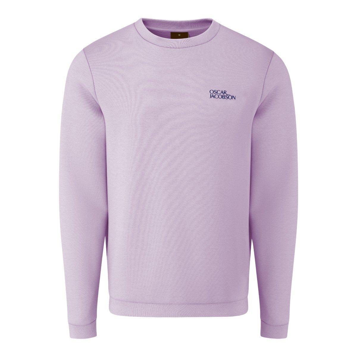 Oscar Jacobson Men's Johnstone Tour Pullover Golf Mid Layer