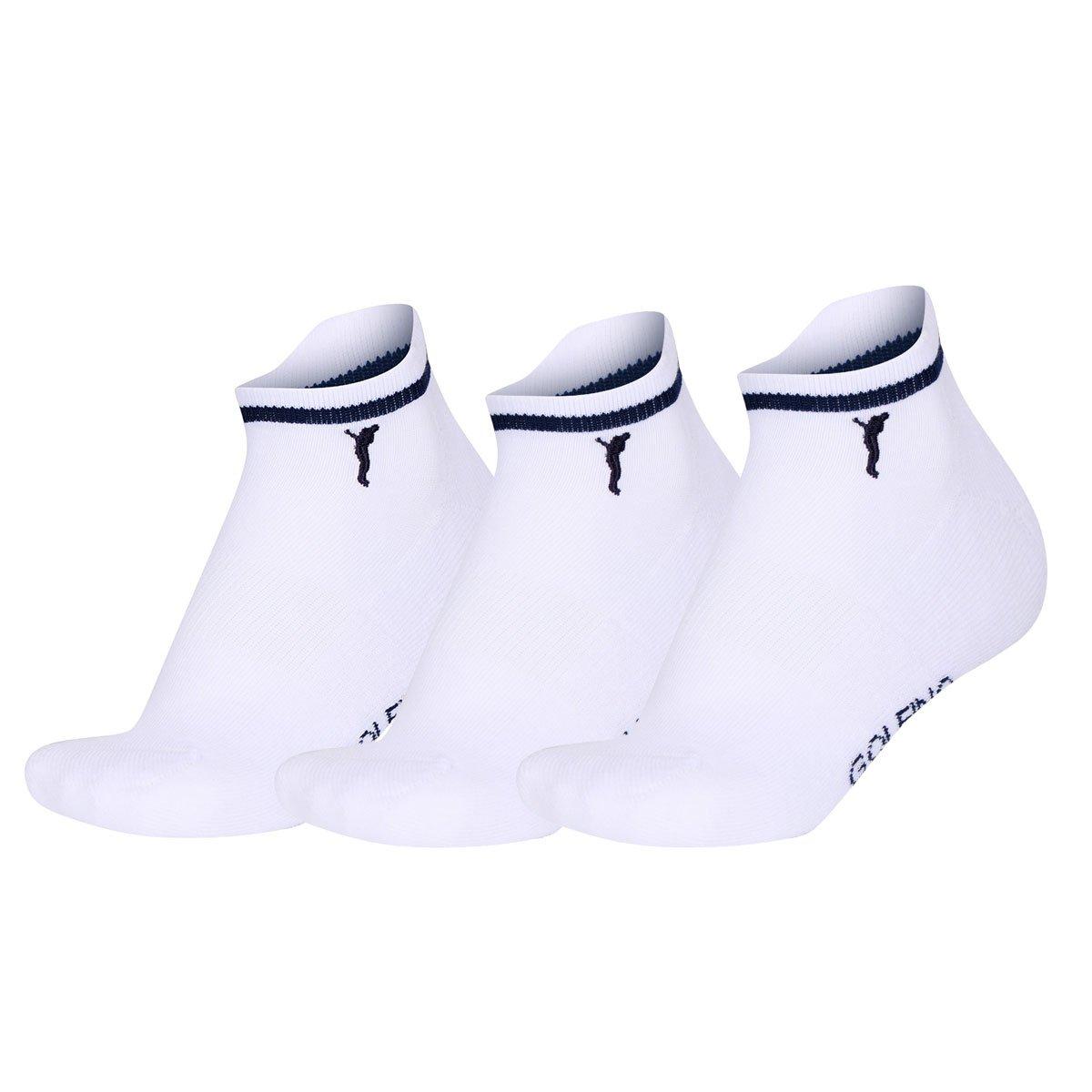 GOLFINO Ladies Low Cut Golf Socks - 3 Pair Pack
