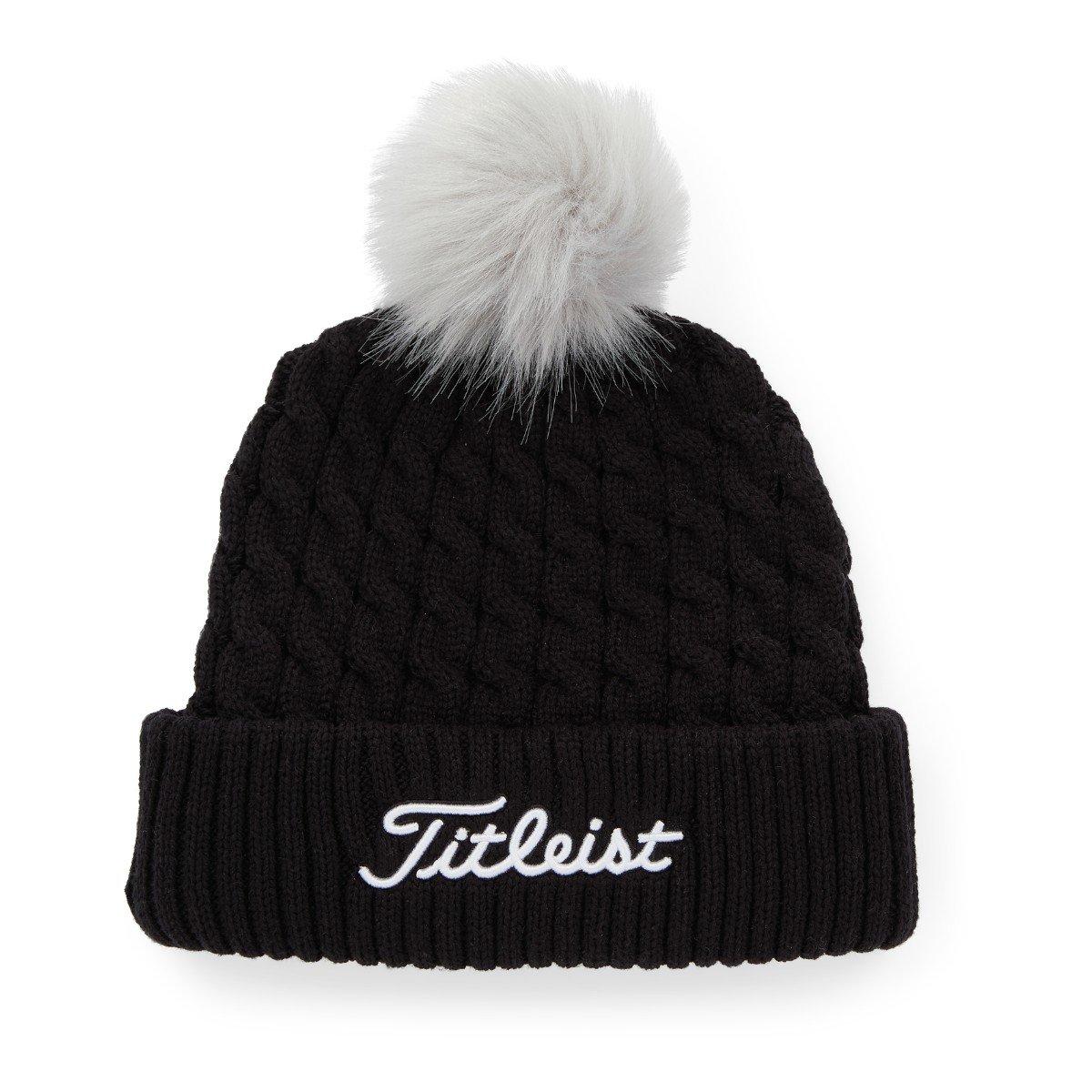 Titleist Men's Cable Knit PomPom Golf Hat 