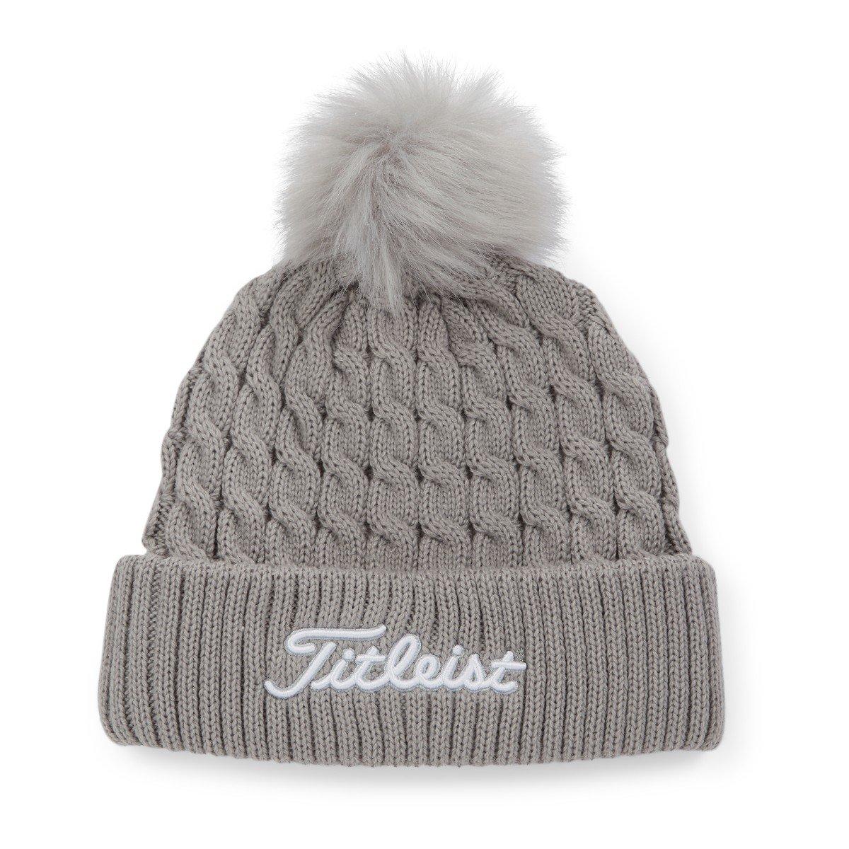 Titleist Men's Cable Knit PomPom Golf Hat 