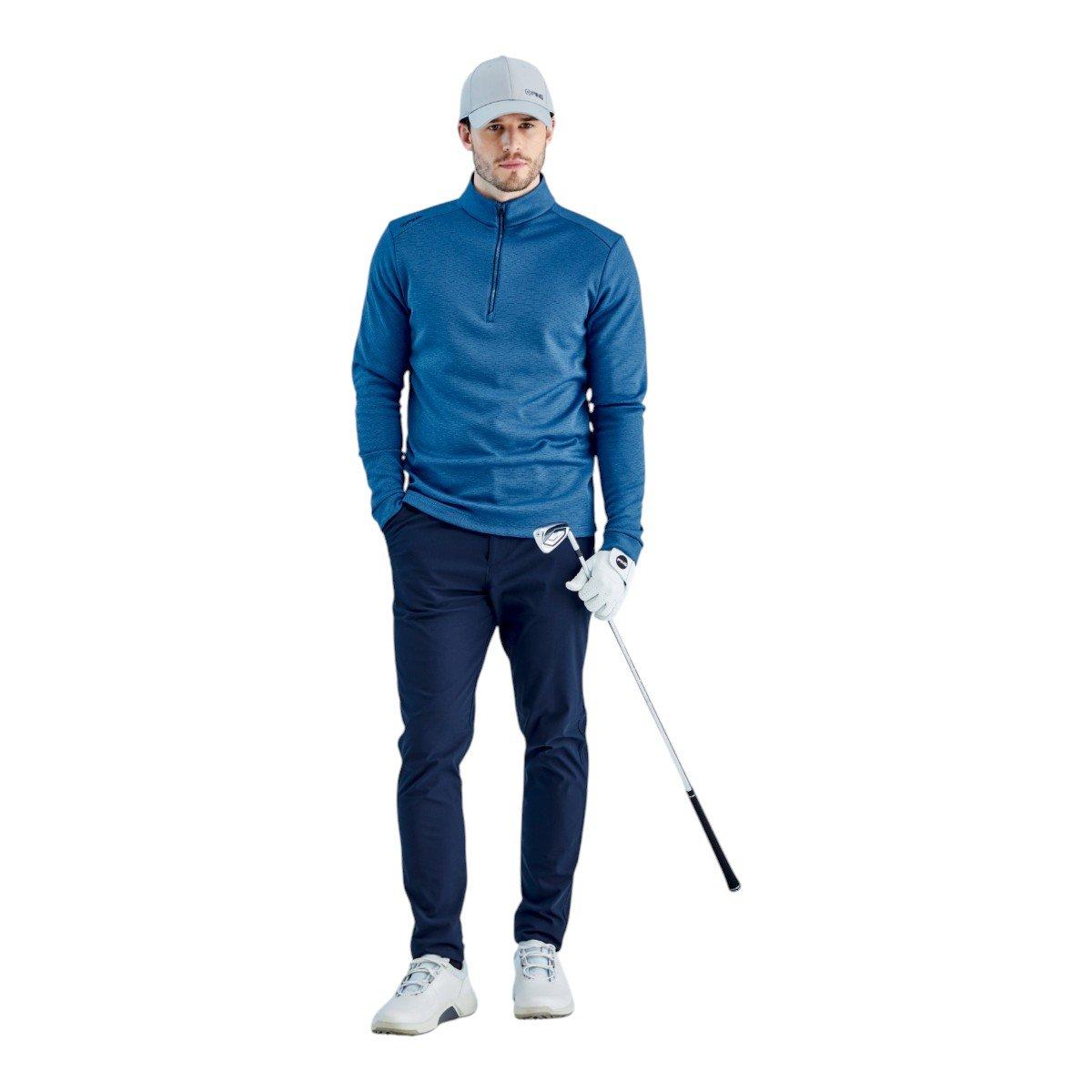 PING Men's Bexton Fleece Half Zip Mid Layer