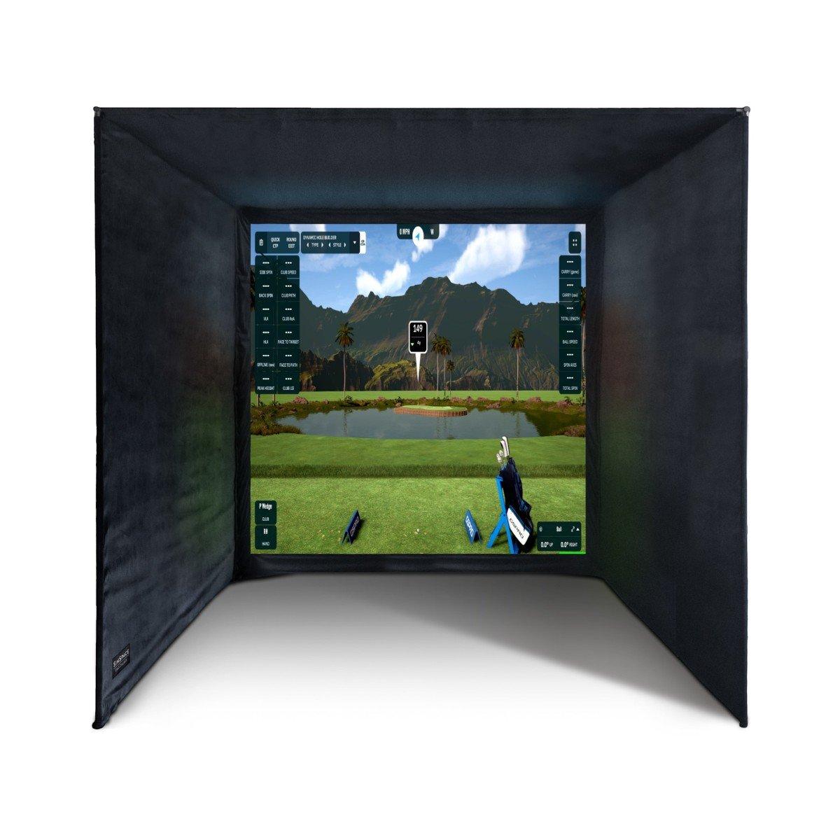 SimSpace Golf Standard 3M Simulator Enclosure