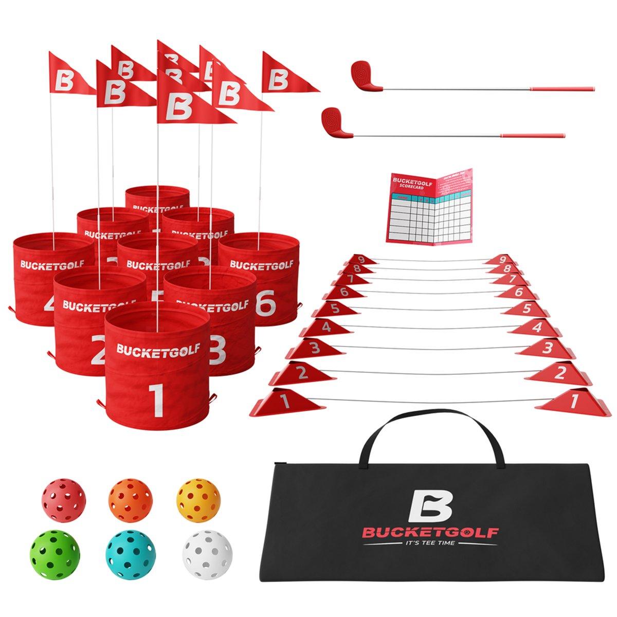 BucketGolf 9 Hole Set (RH Clubs)