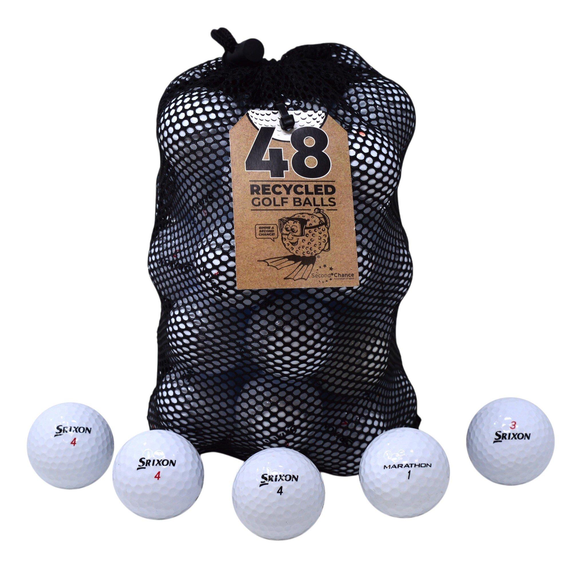 Srixon Mixed Lake Balls Grade A 48 Mesh Pack