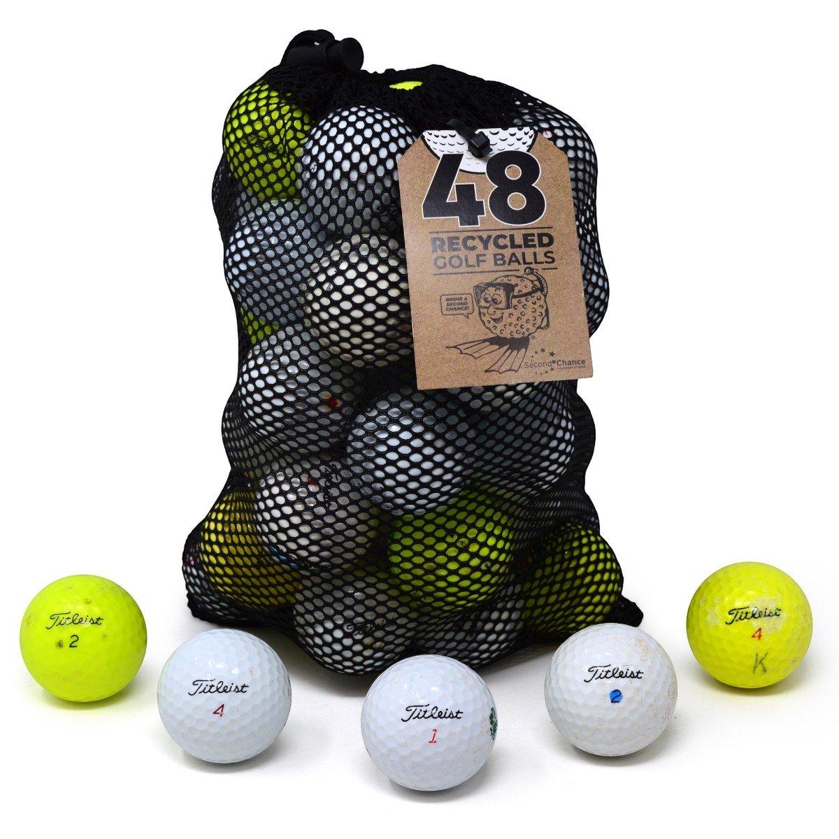 Titleist Mixed Lake Balls Grade B 48 Mesh Pack