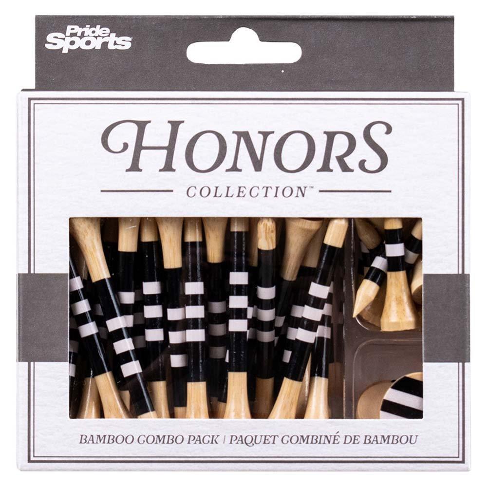 Pride Sports Honors Collection Bamboo Tees & Golf Ball Marker Combo Pack