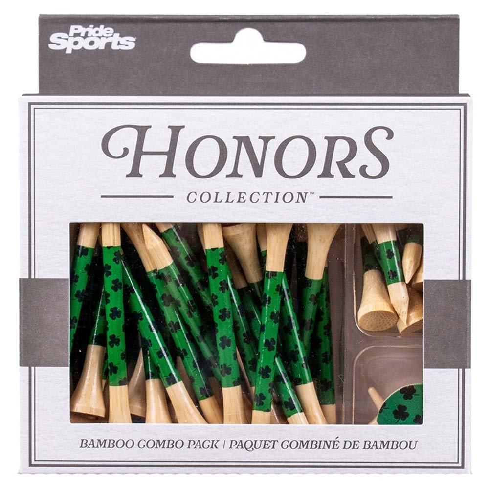 Pride Sports Honors Collection Bamboo Tees & Golf Ball Marker Combo Pack