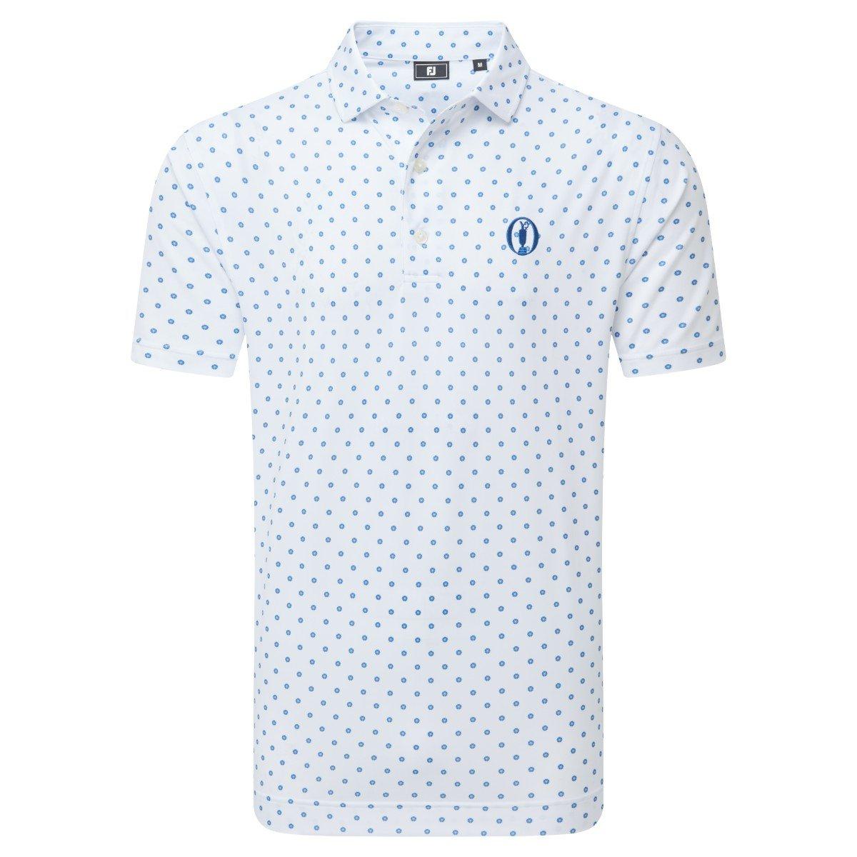 FootJoy FootJoy 154TH Open Championship Ditsy Floral Lisle Polo Shirt