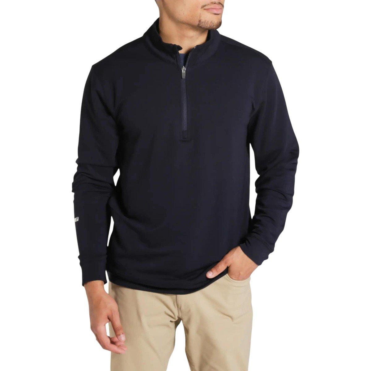 TRUE Men's All Day Zip V2 Golf Mid Layer