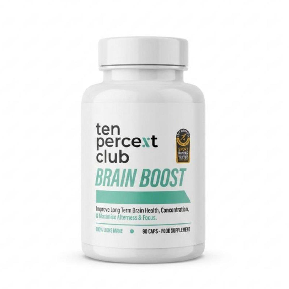 The Ten Percent Club Brain Boost 90 Capsules 