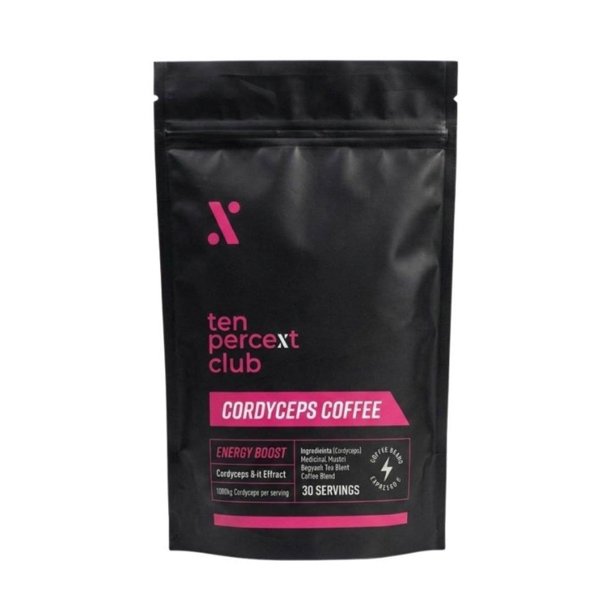 The Ten Percent Club Cordyceps Coffee 108g Pack 