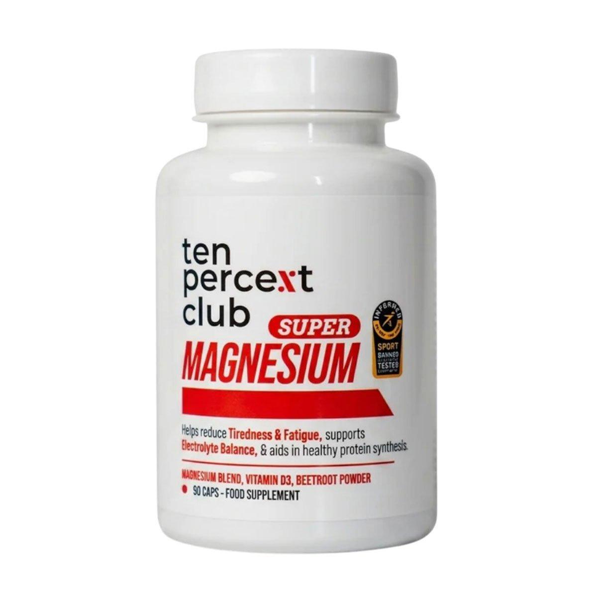 The Ten Percent Club Super Magnesium 90 Capsules
