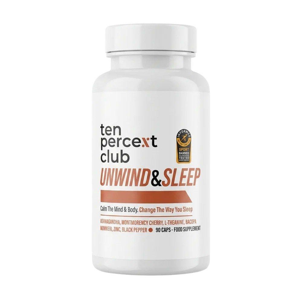 The Ten Percent Club Unwind & Sleep 90 Capsules
