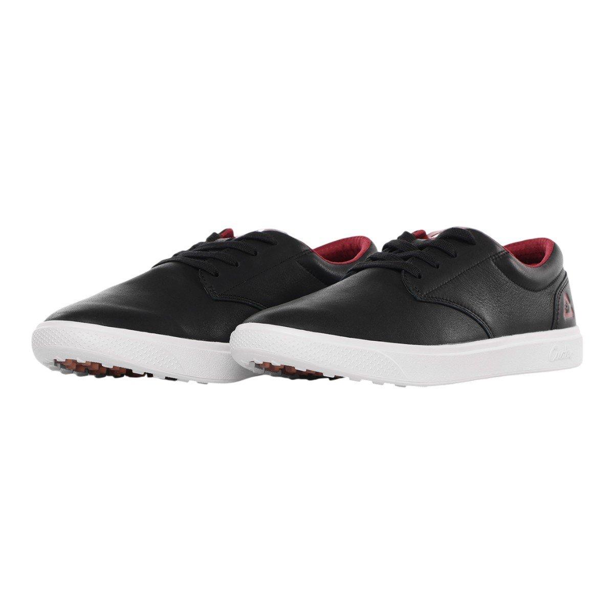 TravisMathew Men's The Wildcard Leather Waterproof Spikeless Golf Shoes