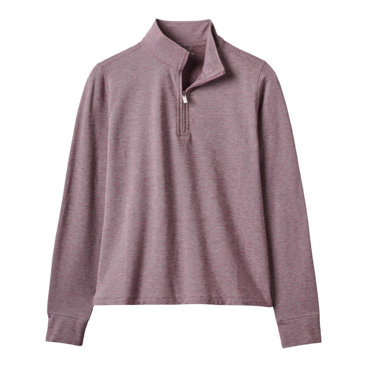 TravisMathew TravisMathew Ladies TravisMathew Featherweight Active ZIP Long Sleeve Polo Shirt
