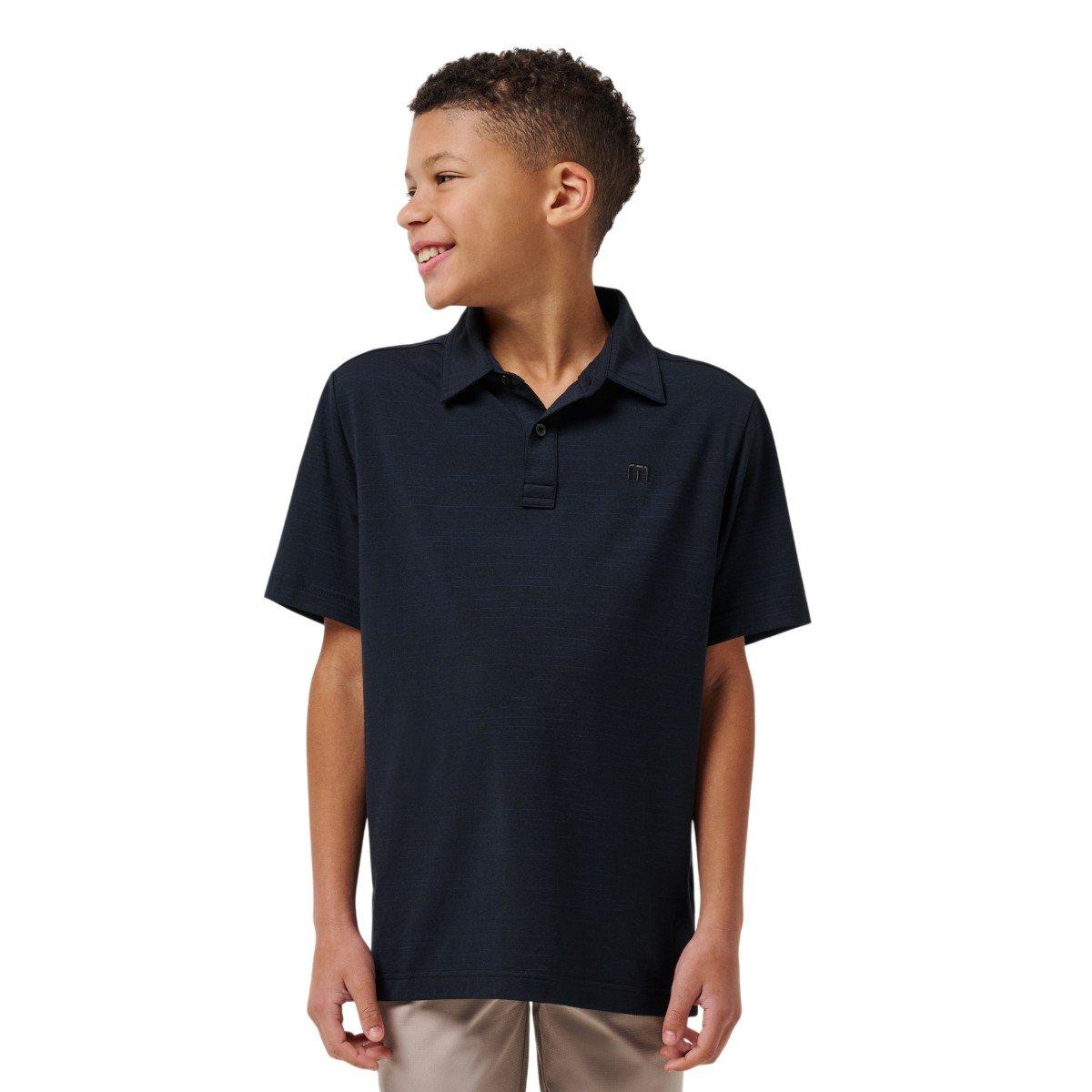 TravisMathew Junior The Heater Golf Polo Shirt